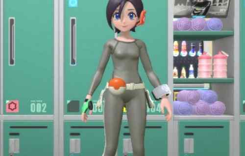 『ポケモンチャンピオンズ』女主人公のめっちゃエロい上下タイツのドスケベ衣装着せ替え！