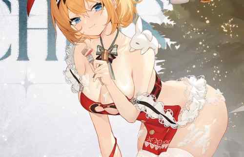 『ドールズフロントライン』エロすぎる裸にリボンだけなどドスケベなクリスマス衣装！