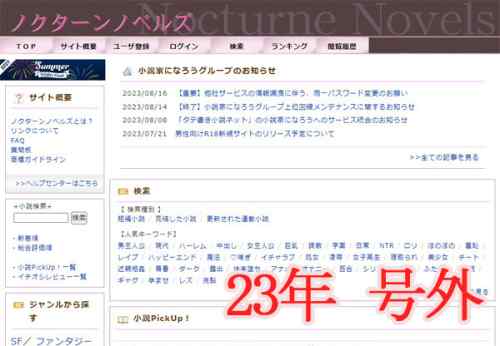 「ノクターンノベルズ」 でオススメの寝取られ小説ってある？ 2023年版号外編