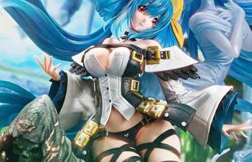 『ギルティギアイグザードレベレーター』ディズィーのえっちなドスケベ衣装のエロフィギュア！