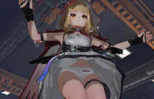 『アークナイツ：エンドフィールド』パンチラしまくりのエロい女の子のえっちパンツ！
