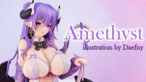 【美少女フィギュア】ASCENDIA「アメシスト illustration by Daefny」【開封フィギュアレビュー】