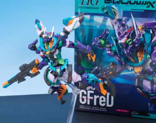 レビュー ガンプラ HG 1/144 GQuuuuuuX GFreD（ジフレド）完成編
