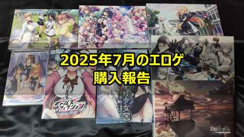 保護中: 2025年7月のエロゲ：購入報告