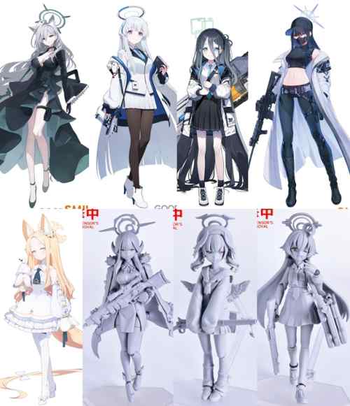 巡回 ブルアカ4.5周年 新作フィギュア公開