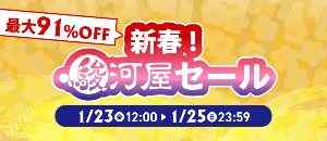 新春！駿河屋セール