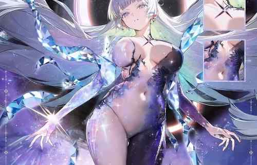 『勝利の女神：NIKKE』ほとんど全裸みたいなドスケベ丸見えなエロ衣装の女の子など！