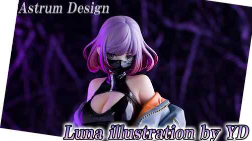 【美少女フィギュア】Astrum Design「Luna illustration by YD」【開封】【レビュー】