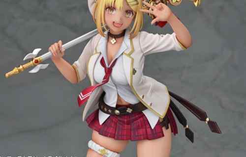 『レスレリアーナのアトリエ』エロすぎるライザの黒ギャル制服姿のドスケベエロフィギュア！