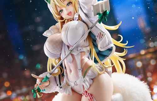 『勝利の女神：NIKKE』ルビーのエロすぎるムチムチおっぱいのエロサンタ衣装フィギュア！