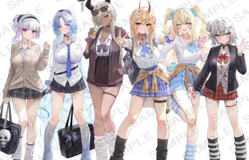 『アズールレーン』ドン・キホーテコラボで女の子たちのえっちな制服ギャル姿のエログッズ！