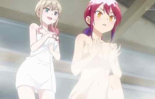 アニメ『ばっどがーる』9話で女の子たちの裸丸見えのめっちゃエロい温泉入浴シーン！
