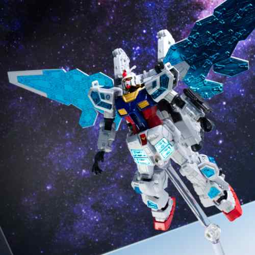 レビュー バンダイガンプラ EXPO2025 ENTRY GRADE 1/144 RX-78F00/E ガンダム用オプションパーツセット (EX-001 グラスフェザー装備) 完成編