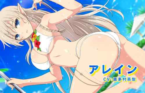 『シノビマスター閃乱カグラ』と『クイーンズブレイド』コラボでエロ水着衣装のえっちな女の子