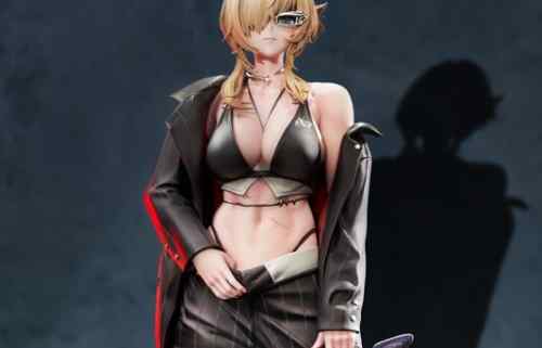 『勝利の女神：NIKKE』グレイブのえっちなジャケット姿でおっぱい丸出しのエロフィギュア！