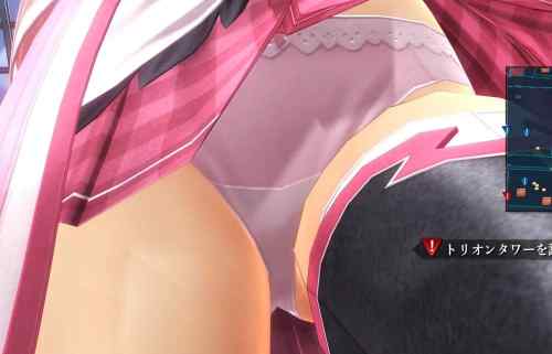 『英雄伝説 黎の軌跡II -CRIMSON SiN-』女の子たちのエロいパンチラ！パンツ丸見え！