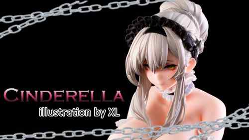 【美少女フィギュア】Hobby sakura「Cinderella illustration by XL 」【開封フィギュアレビュー】