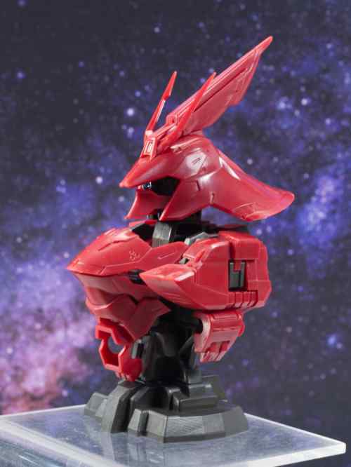 レビュー ガシャポン 機動戦士ガンダム MSメカニカルバスト07 MSN-04 サザビー（外装カラーVer.）