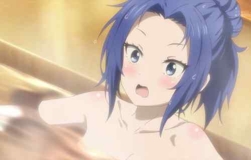 アニメ『ざつ旅-that's journey-』1話で旅館の温泉でえっちな女の子の入浴シーンなど！