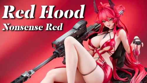 【美少女フィギュア】Hobby sakura「勝利の女神：NIKKE レッドフード ナンセンスレッド」【開封フィギュアレビュー】