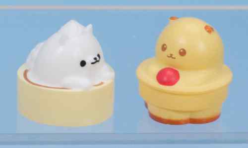 レビュー 100円ショップ スイーツアニマルズ バスボール