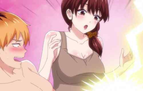 アニメ『人妻の唇は缶チューハイの味がして』5話でえっちな人妻にエロいマッサージをされるエロシーン