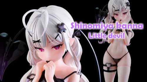 【美少女フィギュア】OMAHA「死ノ宮かんな 小悪魔Ver. illustration by カンザリン」【開封フィギュアレビュー】