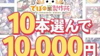 でぼの巣製作所初夏セール 10本選んで10,000円