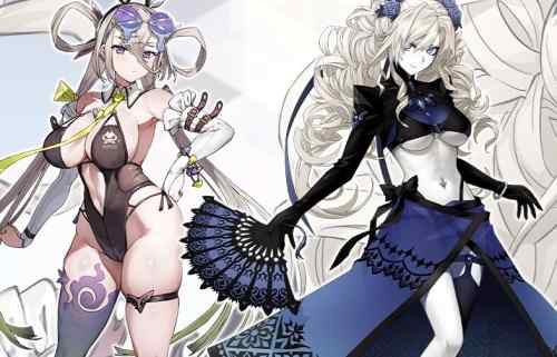 『フェイト/グランドオーダー』エロすぎるとんでもムチムチドスケベ水着と下乳丸出し水着！