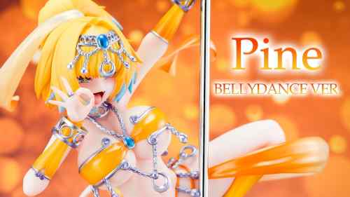 【美少女フィギュア】ウイング「ボンバーガール パイン ベリーダンスver.」【開封フィギュアレビュー】