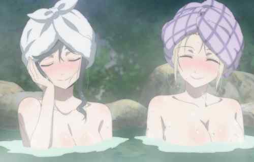 アニメ『綺麗にしてもらえますか。』3話で女の子のエロおっぱいやエロい入浴シーンなど！