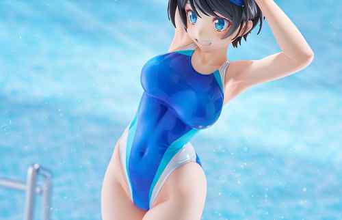 『彼女、お借りします』更科瑠夏のえっちすぎるムチムチエロ競泳水着姿のエロフィギュア！