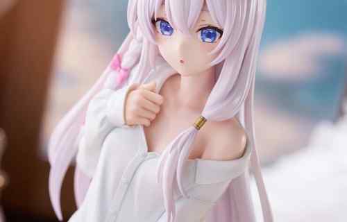 『魔女の旅々』イレイナのえっちな裸ワイシャツでエロい露出してるエロフィギュア！