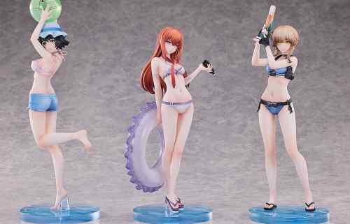 『シュタインズ・ゲート』牧瀬紅莉栖と椎名まゆりと阿万音鈴羽のエロい水着フィギュア！