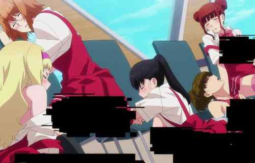 アニメ『終末のハーレム』9話で順番に女の子を犯しに犯しまくるエッチしまくりシーン！