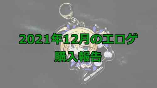 2021年12月のエロゲ：購入報告