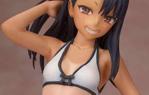 『イジらないで、長瀞さん』長瀞さんのエロい日焼け跡のエロ水着姿のエロフィギュア！