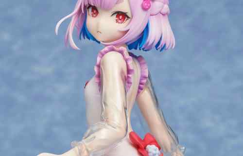 『人外教室の人間嫌い教師』 右左美彗のえっちな貧乳のエロい体の水着フィギュア！