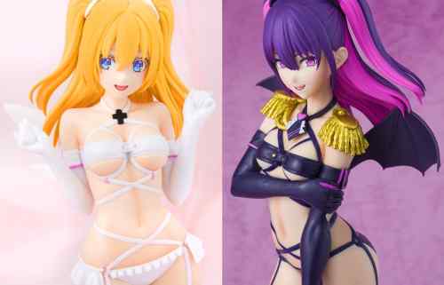 『2.5次元の誘惑』リリエルとミリエラのえっちすぎる丸出し衣装のドスケベエロフィギュア！