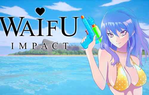 スイッチ版『WAIFU IMPACT』水着の女の子たちが水鉄砲で打ち合うえっちTPS！