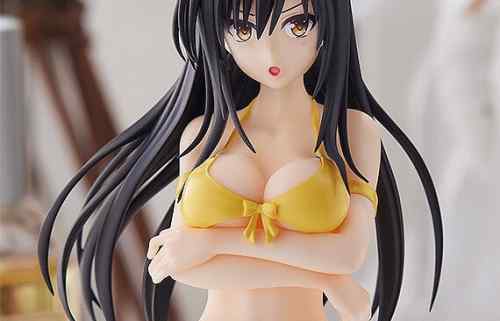 『ToLOVEる』古手川唯のえっちなおっぱいが溢れそうになってる水着姿のエロフィギュア！