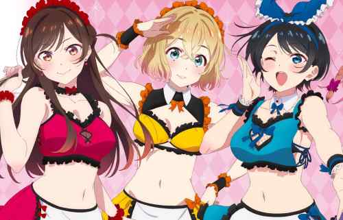 『彼女、お借りします』露出度高めのえっちなドスケベメイド衣装のエログッズランダムHITくじ