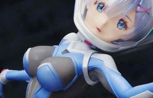 『Re:ゼロから始める異世界生活』レムのエロスーツ姿のエロい宇宙服のエロフィギュア！