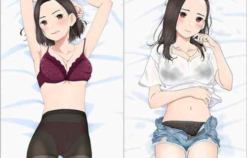 『がんばれ同期ちゃん』先輩さんのエロすぎる下着姿や濡れ透けなどエロ抱きまくら！