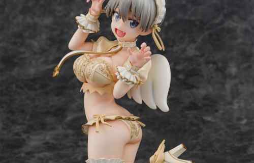 『宇崎ちゃんは遊びたい！』宇崎花のえっちな下着姿でエロい天使衣装のエロフィギュア！