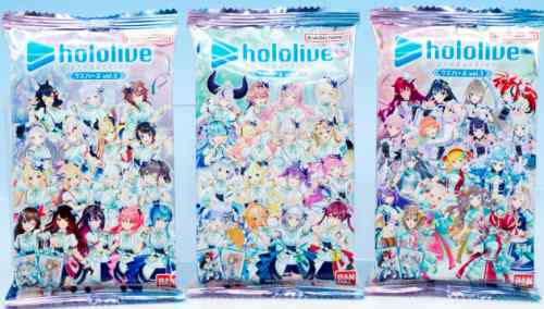 レビュー バンダイ食玩 ホロライブプロダクション ウエハース vol.3