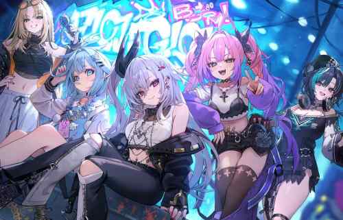 『ホロライブ』新ユニット「FLOWGLOW」にトリダモノ先生のえっちな衣装のVtuberデビュー！