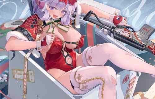 『ドールズフロントライン』女の子たちのえっちなムチムチクリスマスでエロいサンタ衣装など