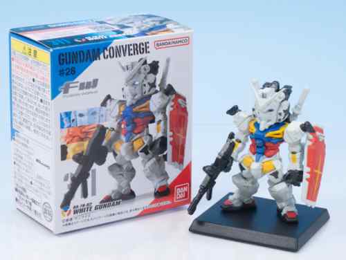 レビュー FW GUNDAM CONVERGE ＃28 白いガンダム（GQ）