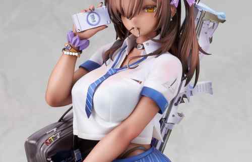 『勝利の女神：NIKKE』ナガのエロすぎるムチムチ黒ギャルエロ女子高生のエロフィギュア！